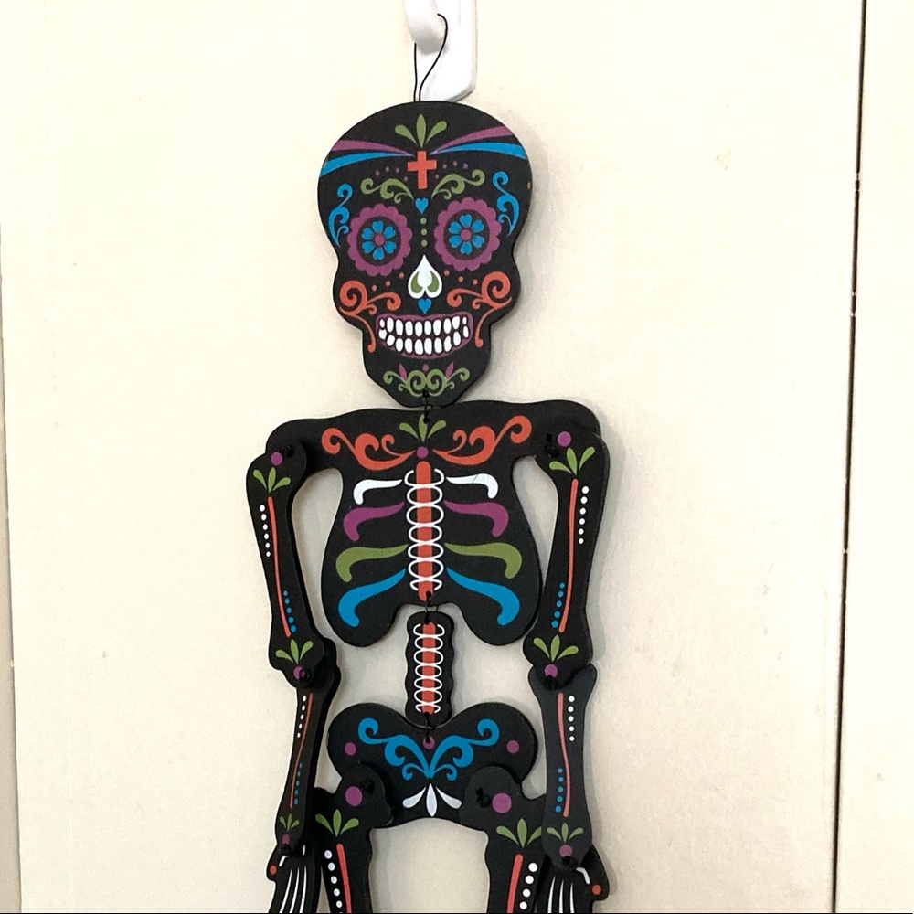 COPY - Pair of Skeleton Wall Hanging By Rite Aid in Black & White